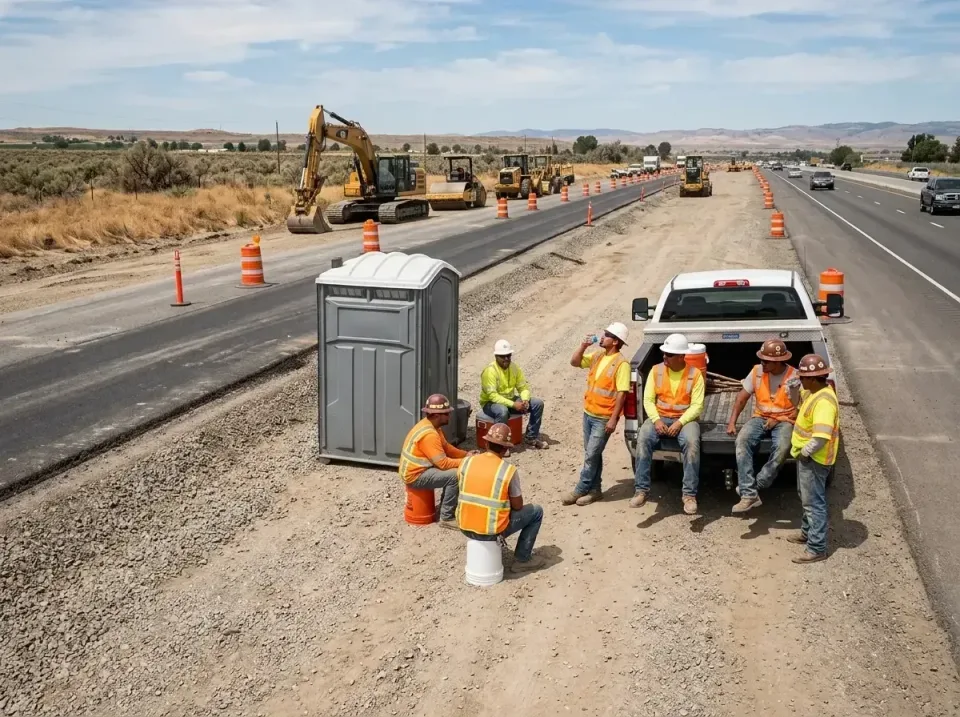 highway-road-construction-crew-007 — frequently asked questions, Porta Potty and Restroom Rentals in Flatwoods, KY